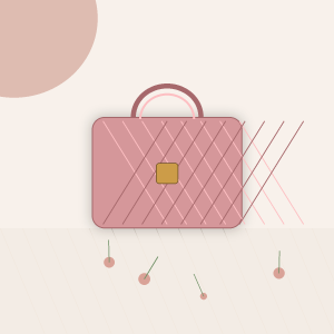 Blush Quilted Purse